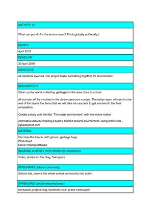 Activity 12