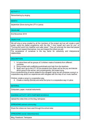 Activity 7