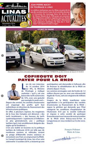 LinasActu 218 - Novembre 2014 N°1