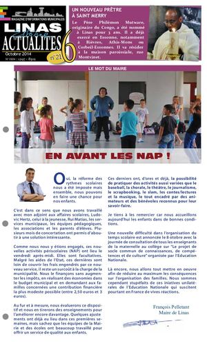 LinasActu 216 - Octobre 2014 N°1