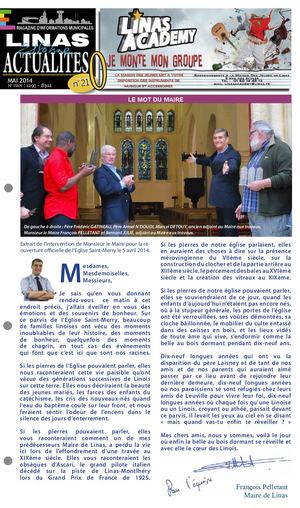 LinasActu 210 - Mai 2014 N°1
