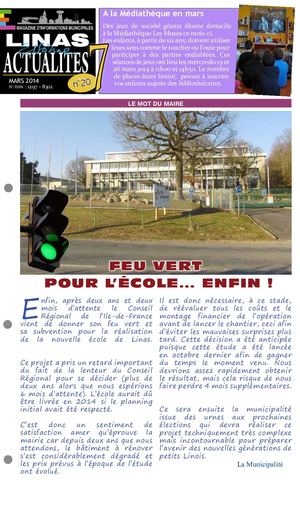 LinasActu 207 - Mars 2014 N°1