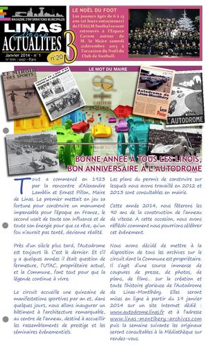 LinasActu 203 - Janvier 2014 N°1
