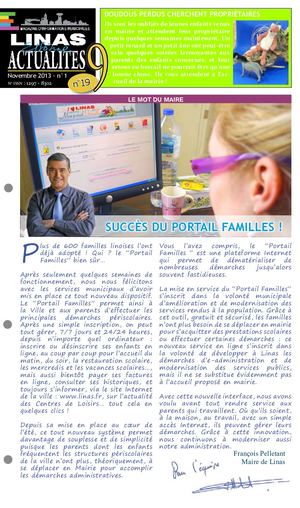 LinasActu 199 - Novembre 2013 N°1