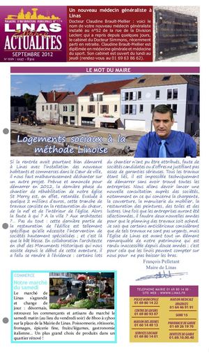LinasActu 174-Septembre 2012 N°1