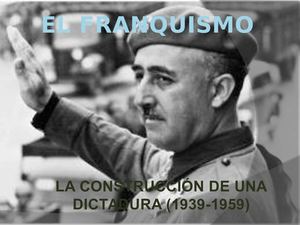 El Franquismo (1939 1959)