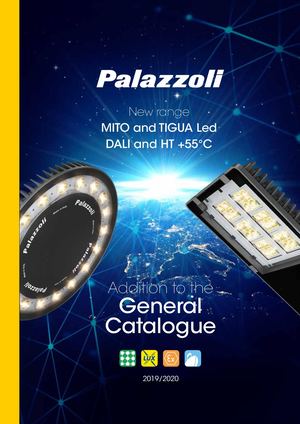 Palazzoli Italy : MITO LED and TIGUA LED addition to the "General catalogue 2019-2020"