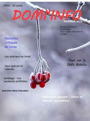 Journal 2 Fevrier 2019