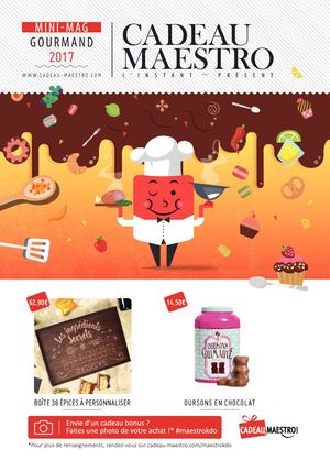 Mini Mag Gourmand Cadeau Maestro