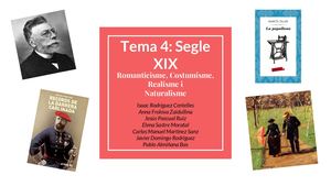 Tema 4 Segle XIX