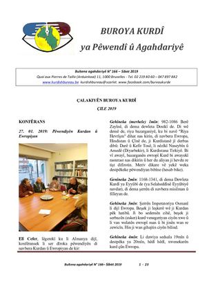 Bultena Agahdariyê N° 166