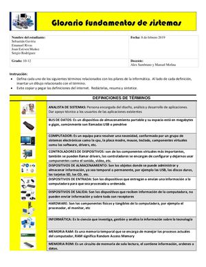 Glosario De Conceptos