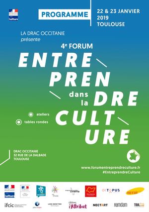Entreprendreculture Occitanie 2018 Programme