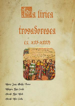 Lírica Trobadoresca