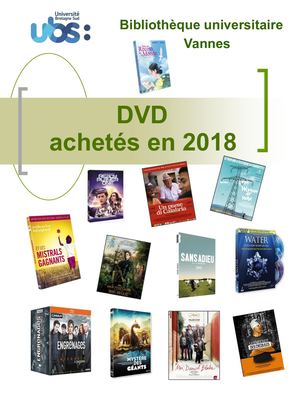 Nouveaux DVD 2018