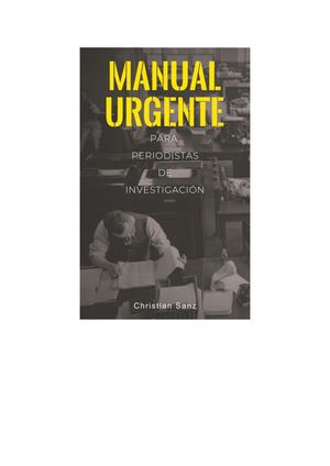 Manual Urgente para Periodistas .