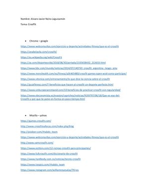 Alvaro Javier Neira - Crossfit