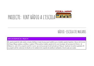 Projecte Radio