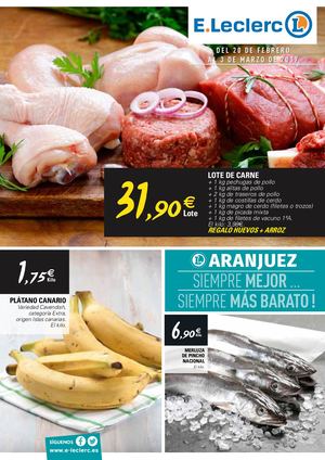 E.Leclerc - 2019/03/03 - Catálogo E.Leclerc - Madrid - Aranjuez