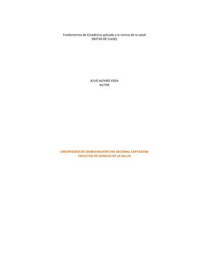 Estadistica Bat Notas De Clases