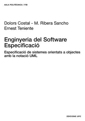 Enginyeria Del Software, Especificació Amb Uml