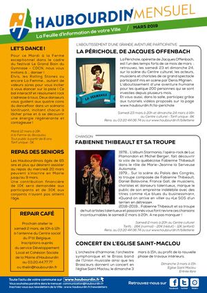 ARCHIVE - Mensuel Mars 2019