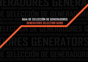 Guia Como Elegir Generador Electrico - Genergy.es