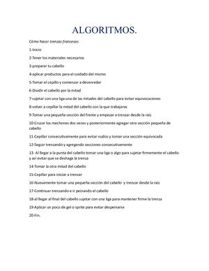 Algoritmos