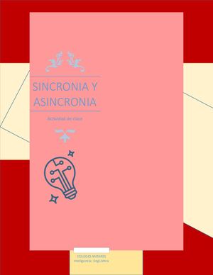 Sincronia Y Asincronia