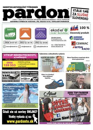 Pardon Topoľčany 9/2019