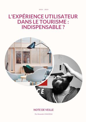 L'UX dans le tourisme : indispensable ?
