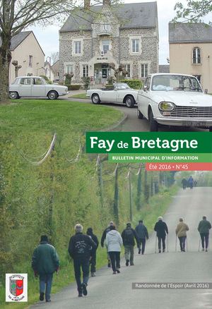 Bulletin municipal d'informations n°45 Ete 2016