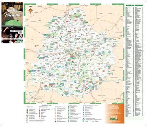 Carte Touristique de la Sarthe 2019