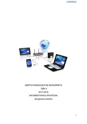 INFORMATIKA Apunteak Amets Dominguez