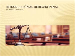 Introducción Al Derecho Penal Ppt 97