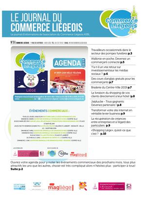 Journal Du Commerce Liégeois N°9