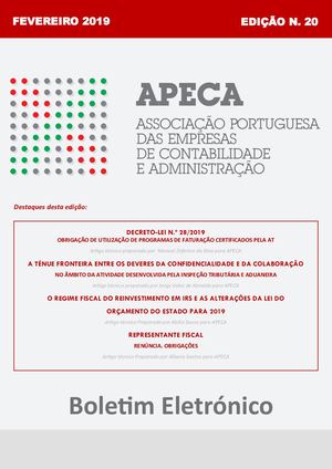Boletim Eletronico APECA N.º 020