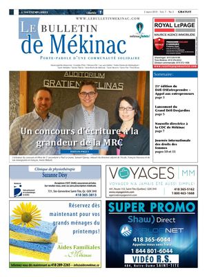 Le Bulletin de Mékinac - mars 2019