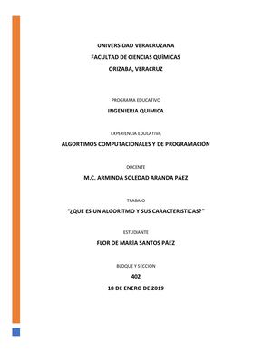 Ques Es Un Algoritmo Y Sus Caracteristicas