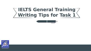 Ielts General Training Writing Tips For Task 1