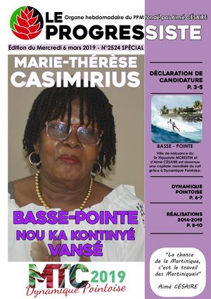 Le Progressiste du Mercredi 6 Mars 2019