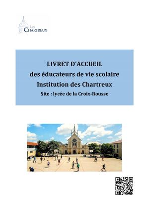 Livret D'accueil Jb Burlet