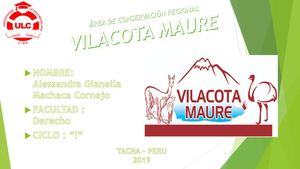 Área De Conservación Regional Vilacota Maure