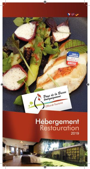 Guide Hébergement Restauration Bresse Bourguignonne 2019