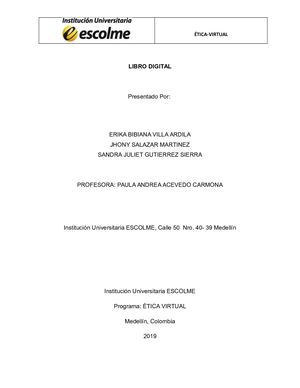 Ética Comunicación Y Conducta Asertiva