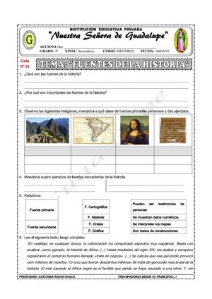 Fuentes De La Historia 4