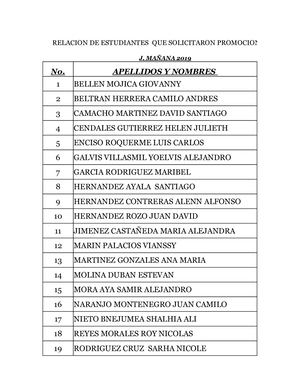 Estudiantes Promocion Anticipada