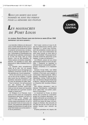 Ami entends tu Port Louis Kergoet