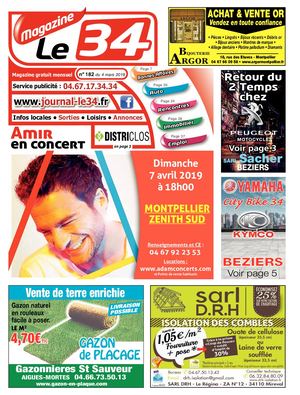 Magazine Le34 Mars 2019