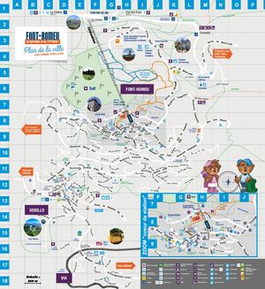 Plan de Font-Romeu